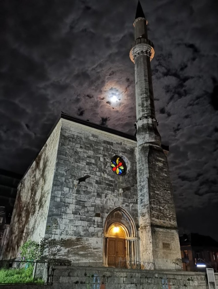 Das Bild zeigt die Fethija-Moschee in Bihac